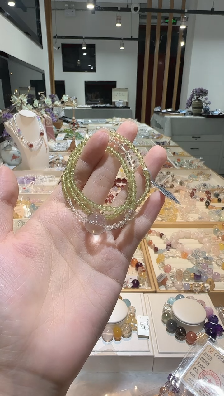 手串未镶嵌橄榄石手串