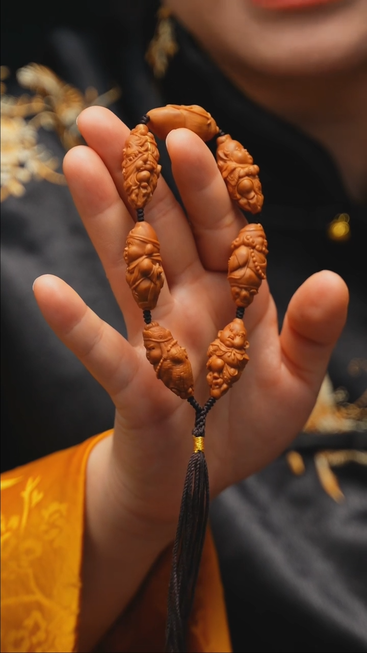 【闪购商品】橄榄核手串/手链漫雕西游