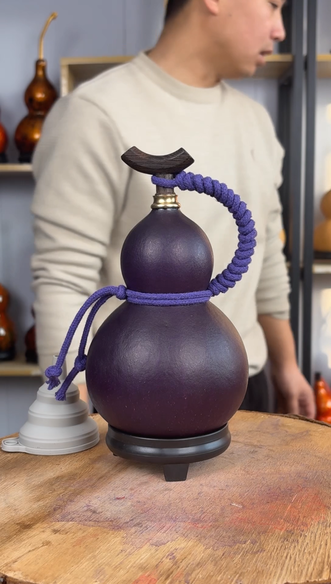 大漆葫芦可装开水 一物一拍 多次退单拉黑不再合作