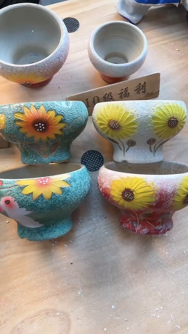 【闪购商品】摆件14-337口14高11  四个