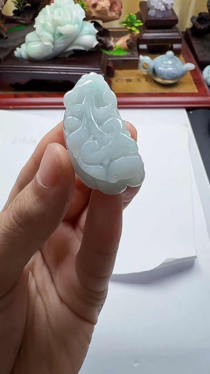 吊坠(不含链)未镶嵌翡翠1