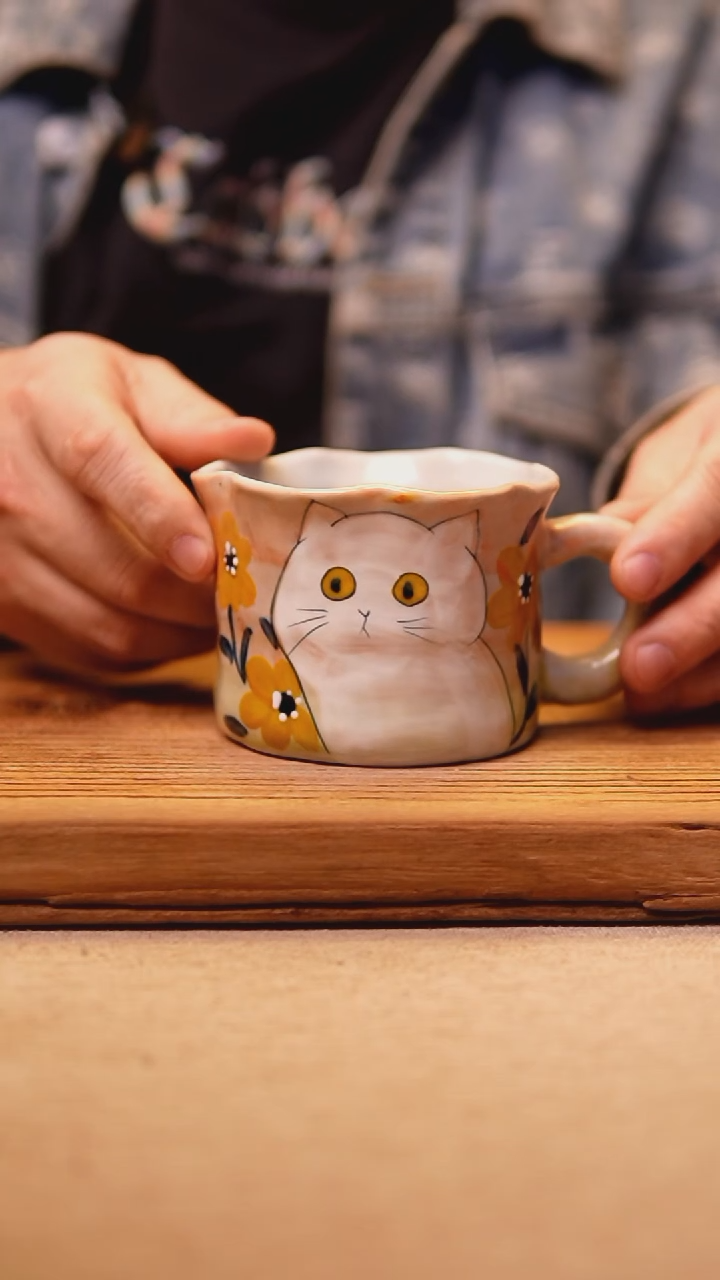 @@陶园瓷舍@@纯手工手绘@高温釉下彩