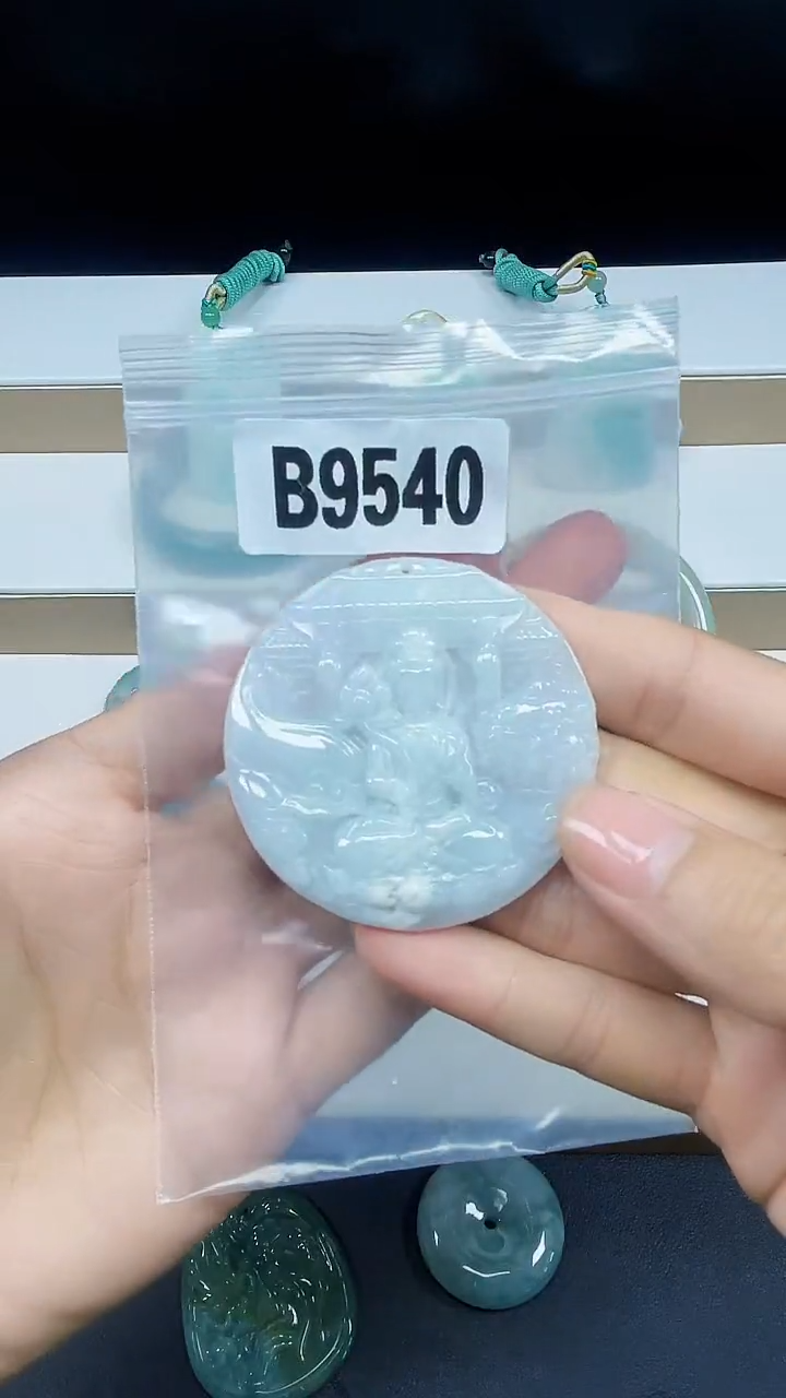 颈饰未镶嵌翡翠翡翠珠宝吊坠挂件