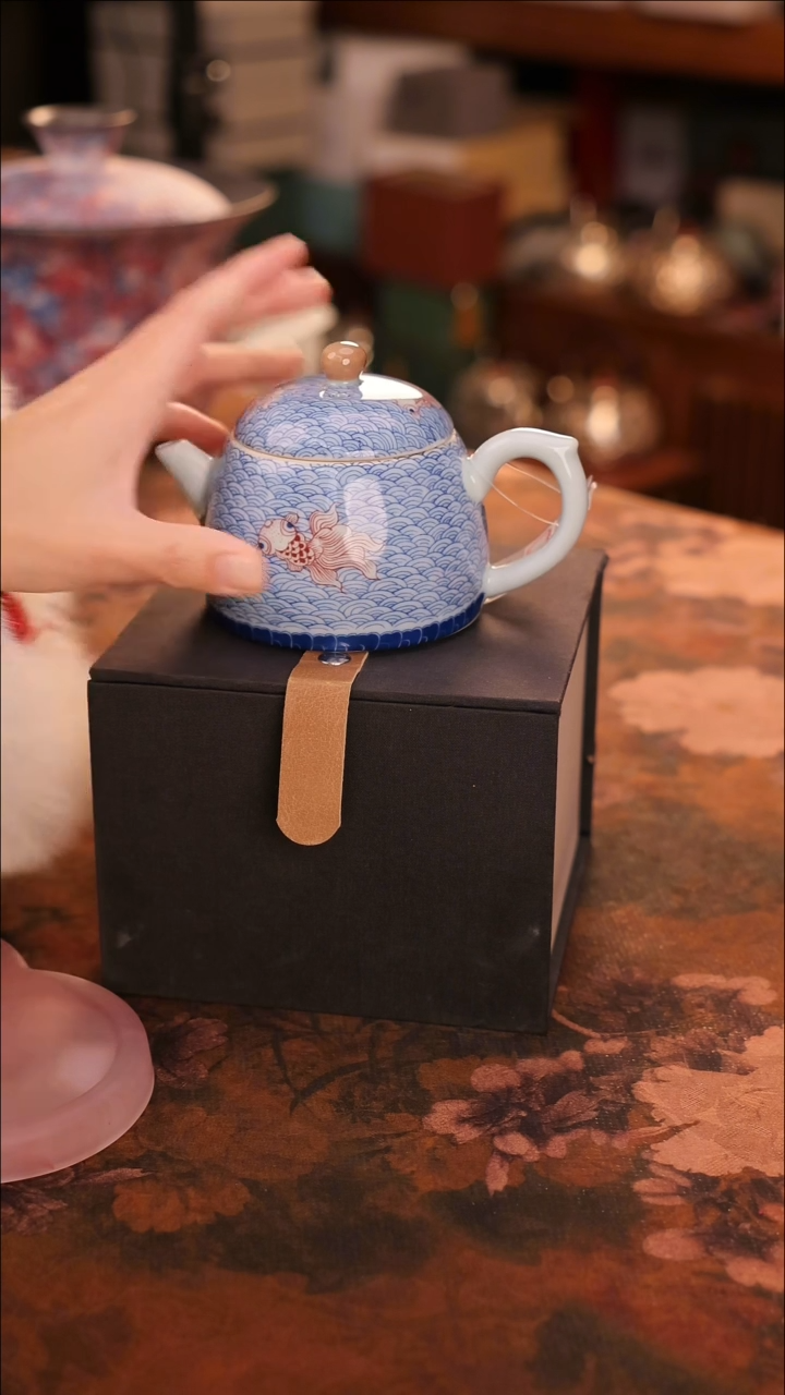 【闪购商品】陶瓷茶具（无礼盒无茶盘）@@A10847