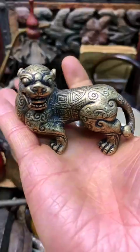 一物一拍编号貔貅把件