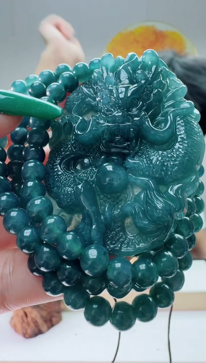 翡翠未镶嵌颈饰多样性随机发其一