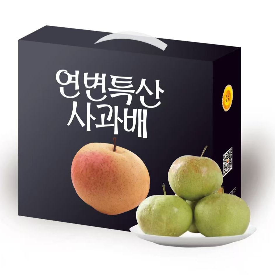 【朴家村专属】延边特产苹果梨320-330g 12颗 (礼盒装）