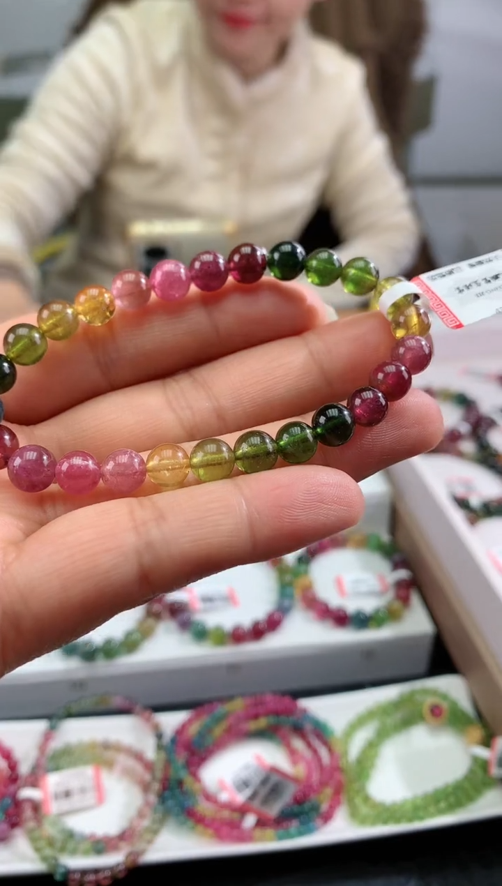 【闪购商品】碧玺手串未镶嵌 多样性发一条