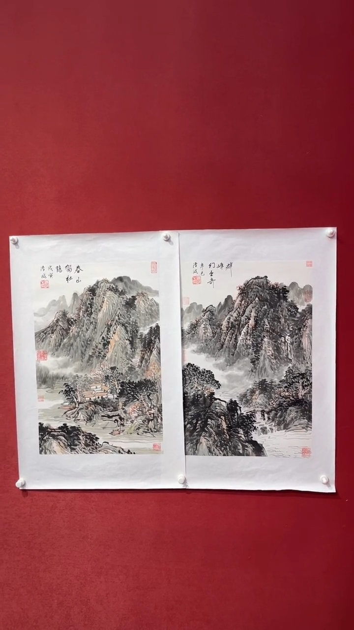 国画老师创作作品  70