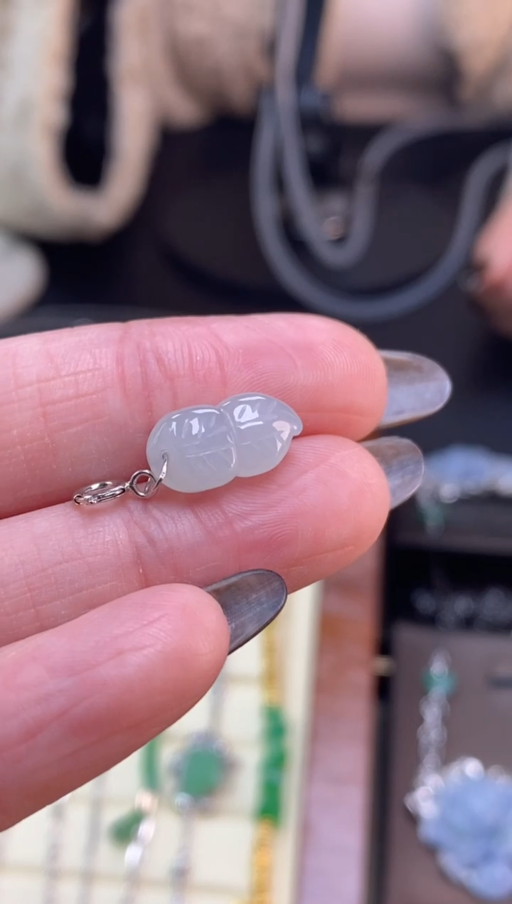 颈饰未镶嵌翡翠净货15361