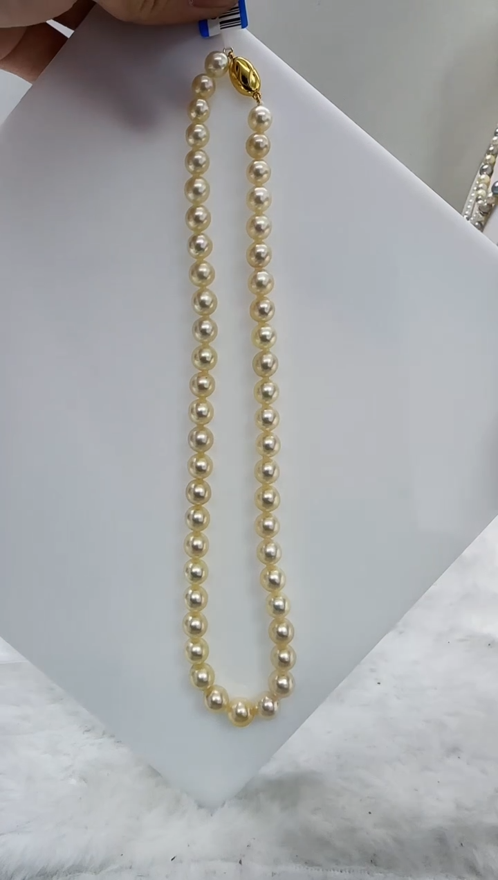 【闪购商品】海水珍珠DA未镶嵌羽皇金8 t887