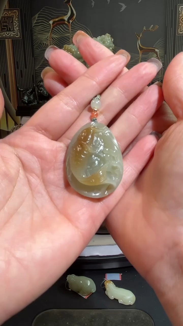 未镶嵌和田玉挂件挂件