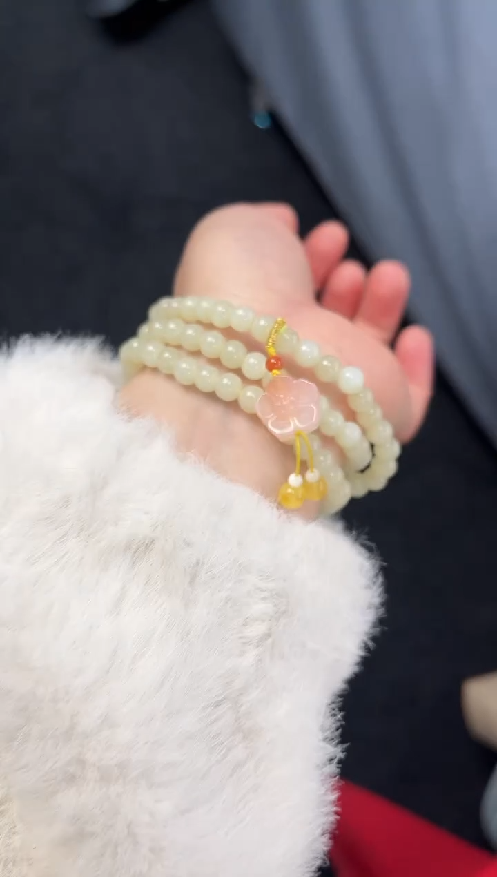 【闪购商品】和田玉手链未镶嵌天然和田玉手串