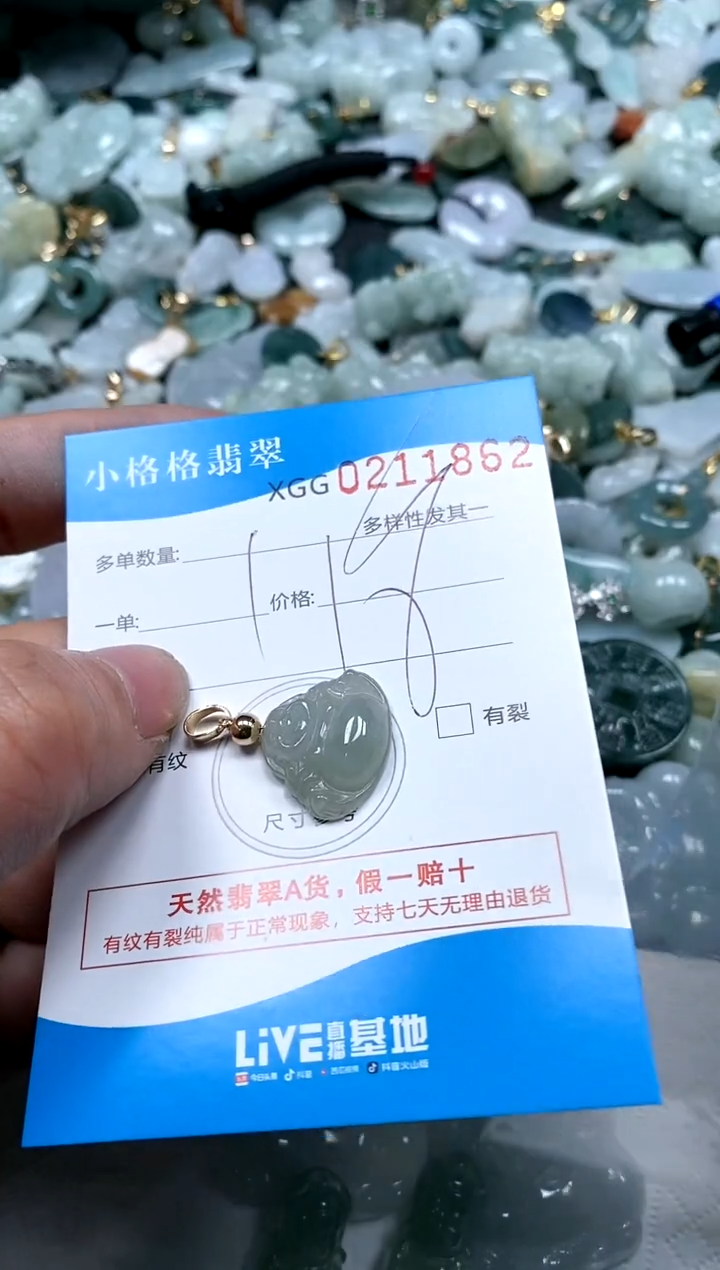 【闪购商品】翡翠颈饰未镶嵌闪购商品0211862