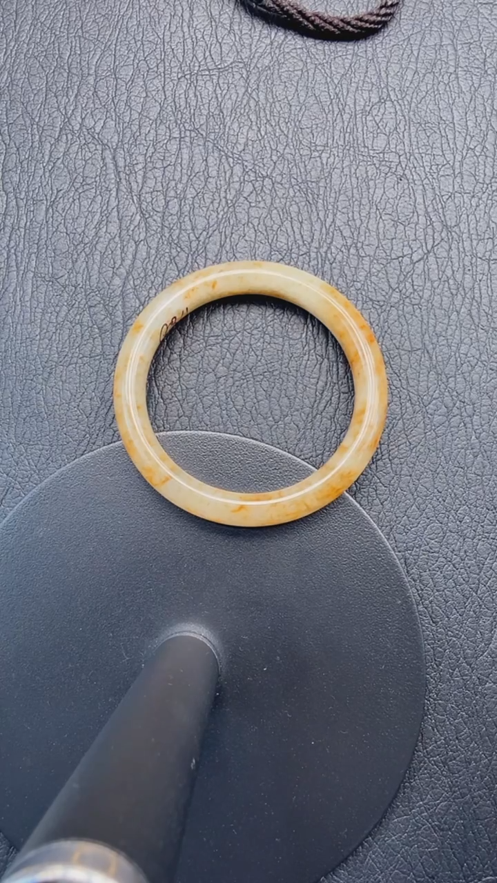 和田玉手镯未镶嵌509圈口58