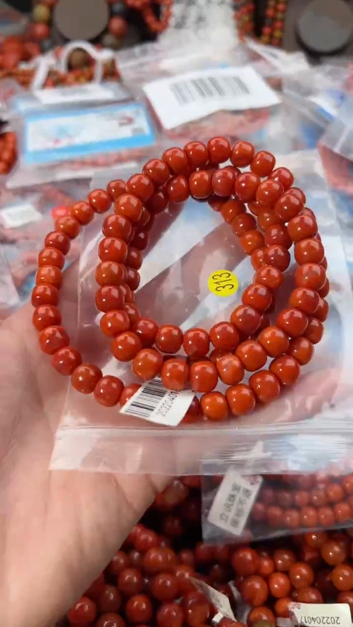 【闪购商品】南红玛瑙手串未镶嵌8+
