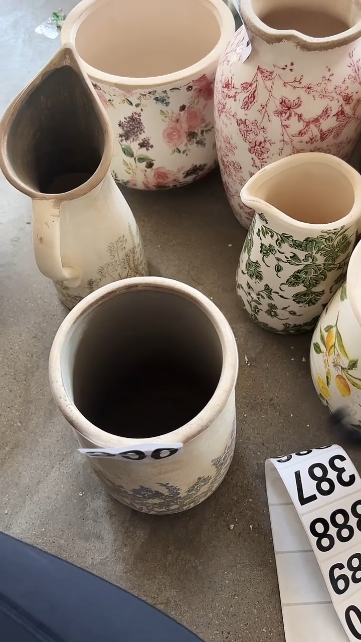 【闪购商品】陶瓷花盆高23cm内口10.5cm