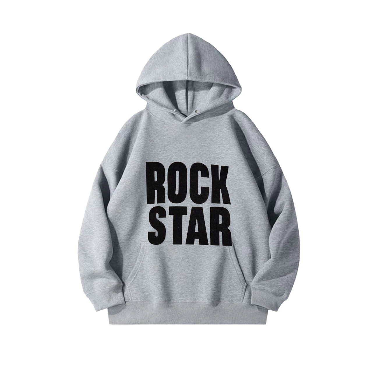 CGSW【ROCK】早春新款加厚750克植绒美式潮牌上衣卫衣#26L-02