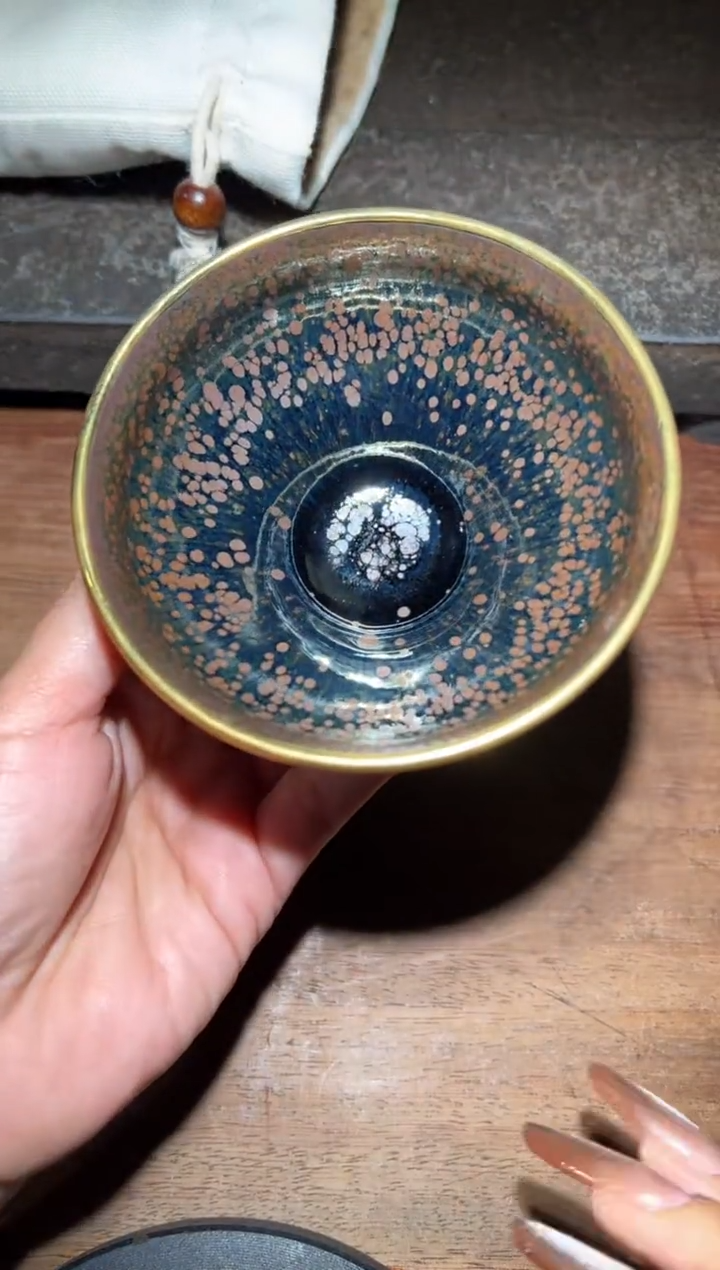 【闪购商品】茶盏16@建窑建盏廖成义