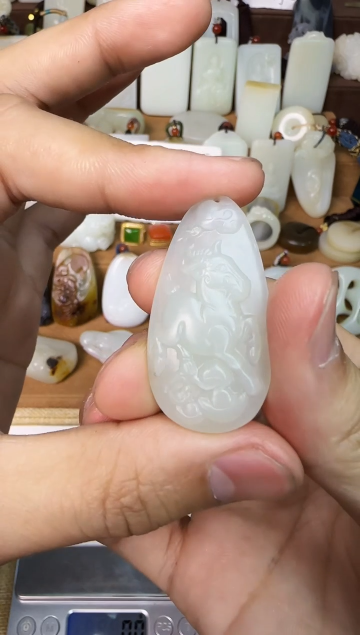 【闪购商品】和田玉颈饰未镶嵌羊