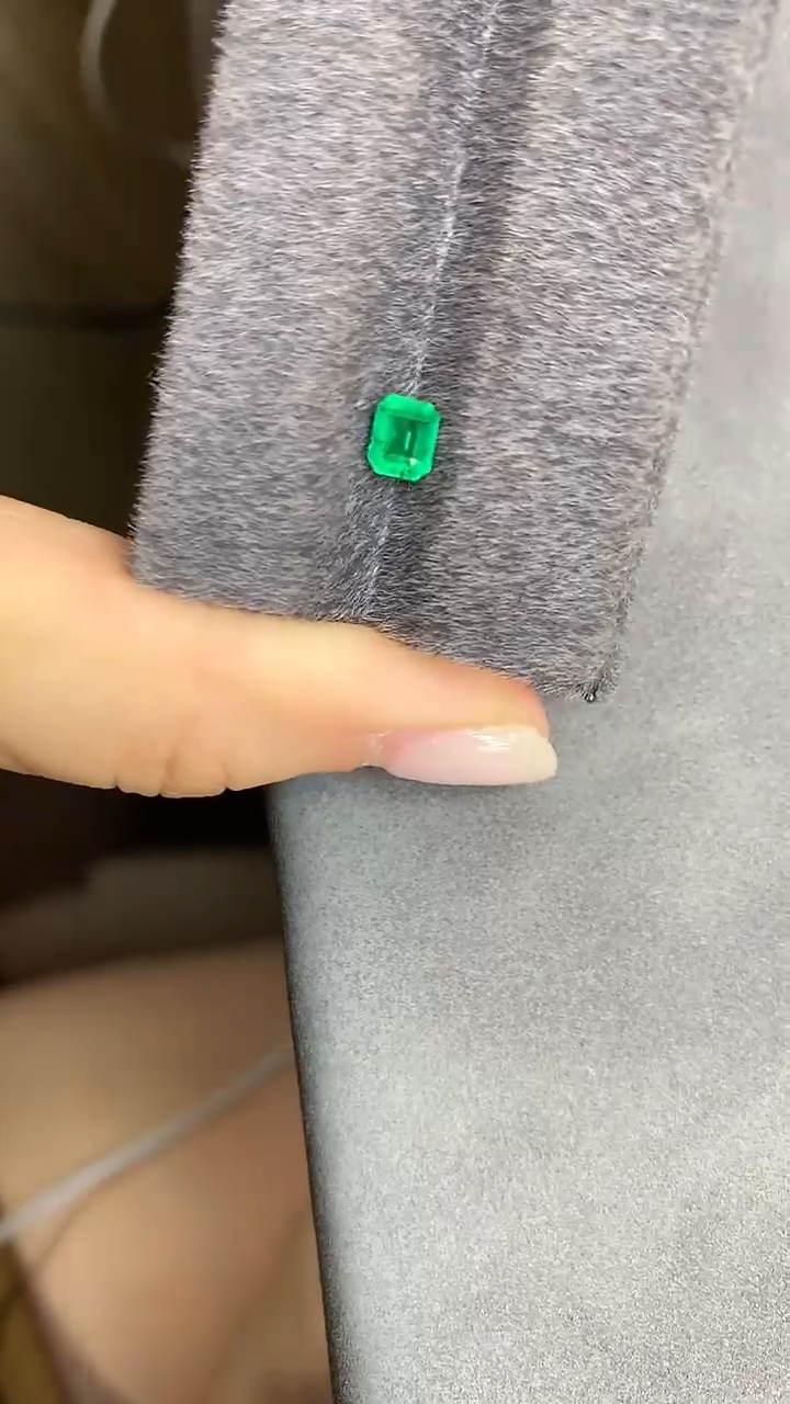 裸石祖母绿祖母绿裸石0.45ct
