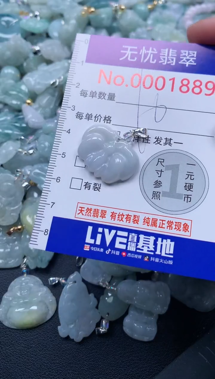 颈饰未镶嵌翡翠1889