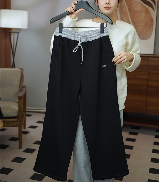 526男童加绒加厚针织裤