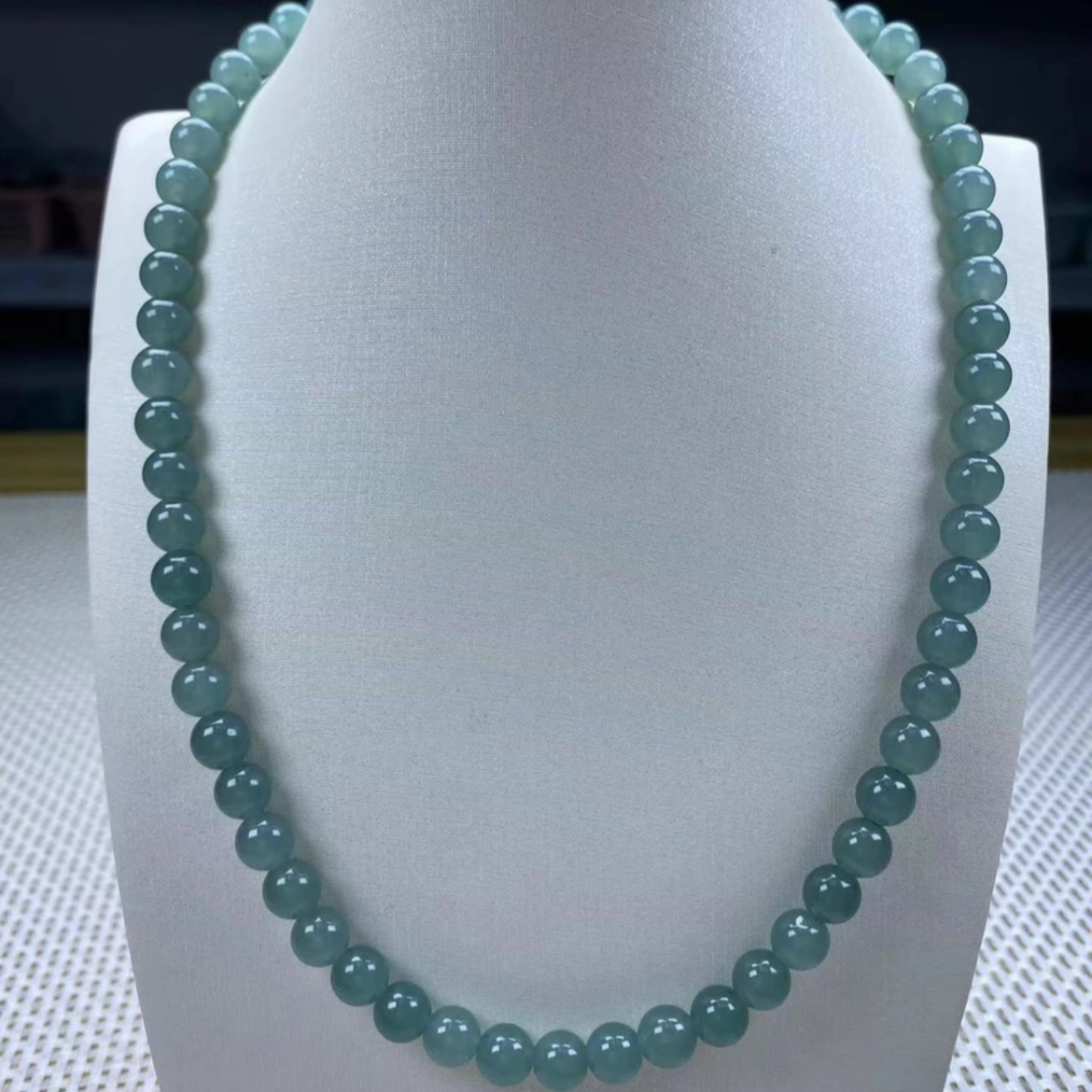 F20湖水蓝8mm项链多样性发其一