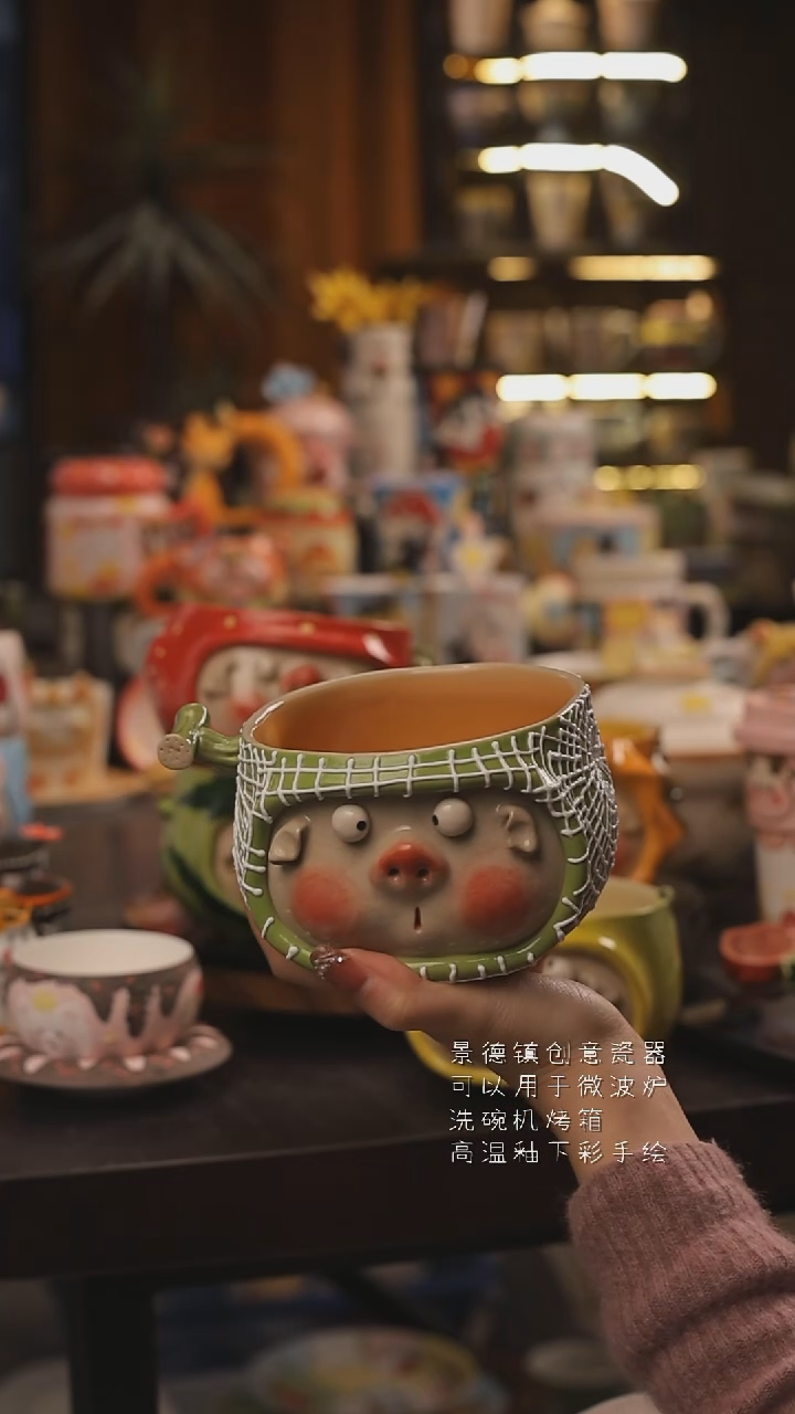景德镇釉下彩绘设计师款式陶瓷