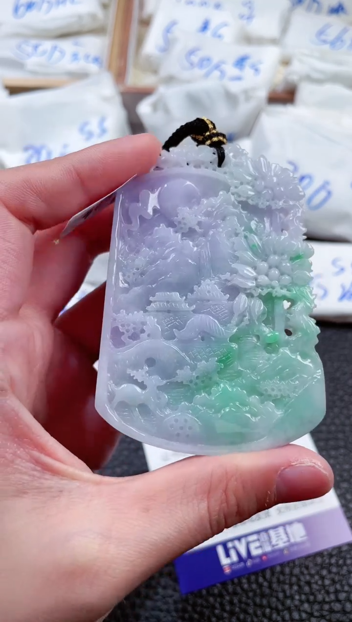 【闪购商品】翡翠颈饰未镶嵌000015736