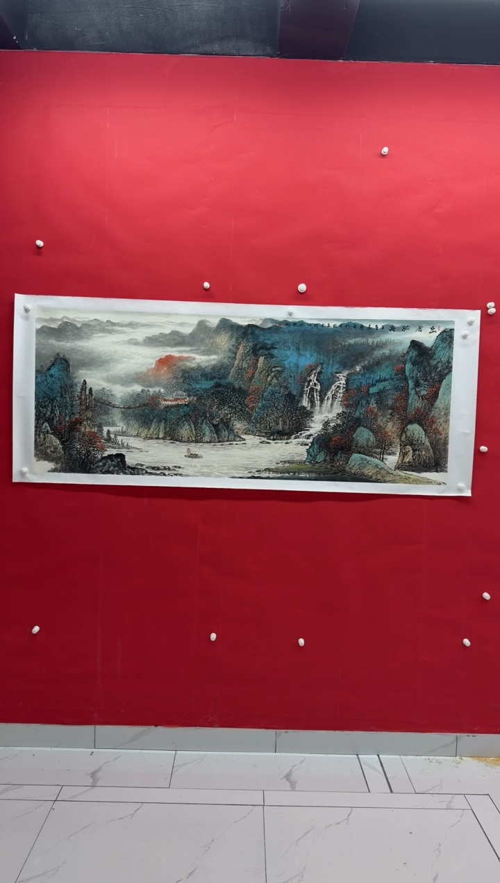 国画画家陆远华纯手绘原作