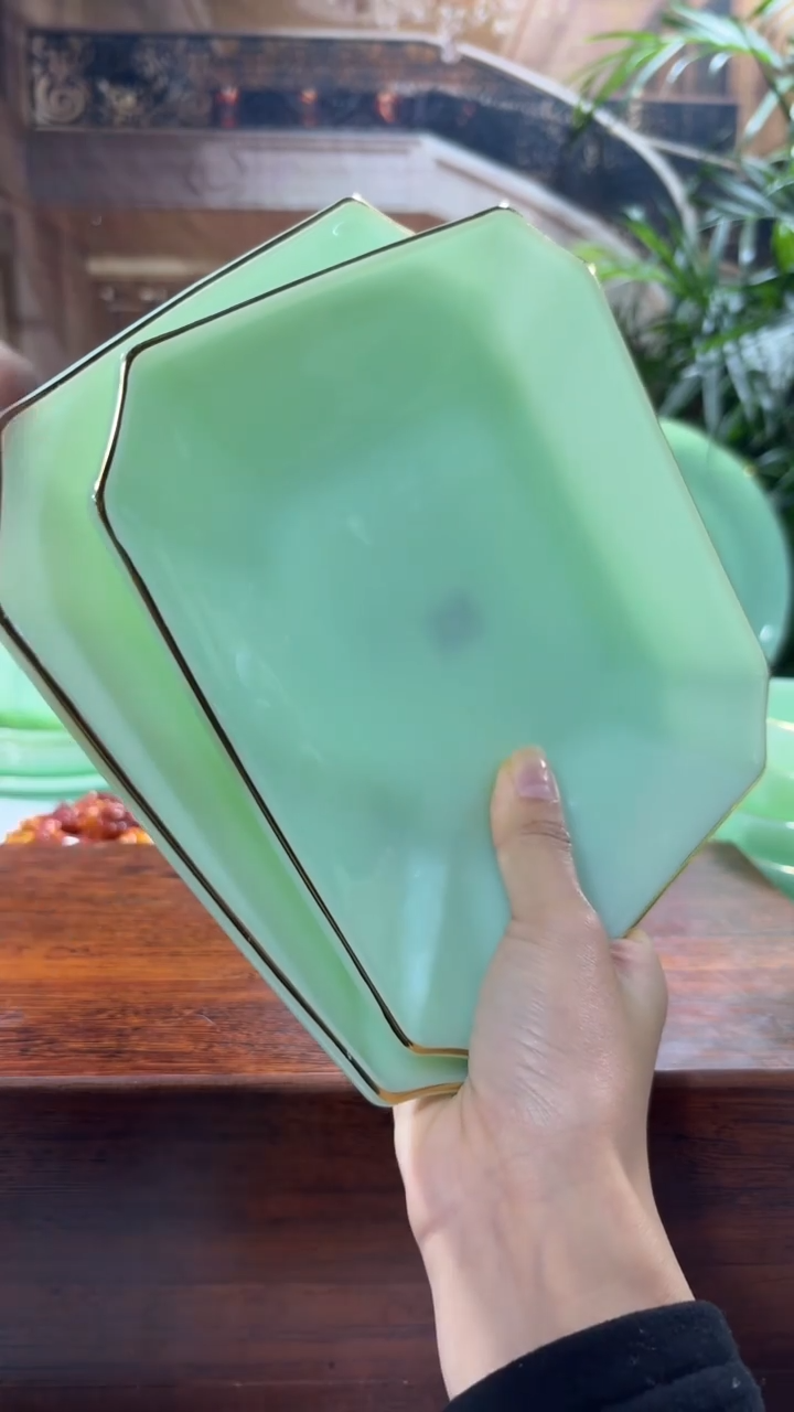 【闪购商品】...7.5英寸玉瓷fangpan2个【贝美】