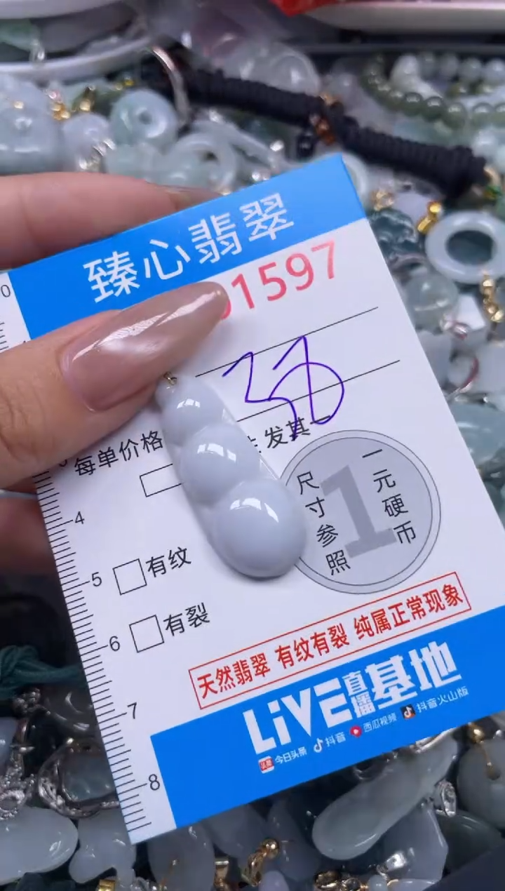 颈饰未镶嵌翡翠1597