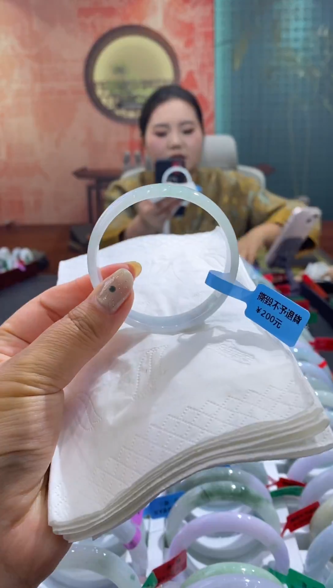 未镶嵌手镯翡翠多人00012634