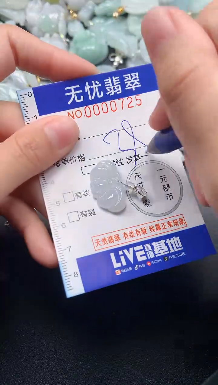 颈饰未镶嵌翡翠725