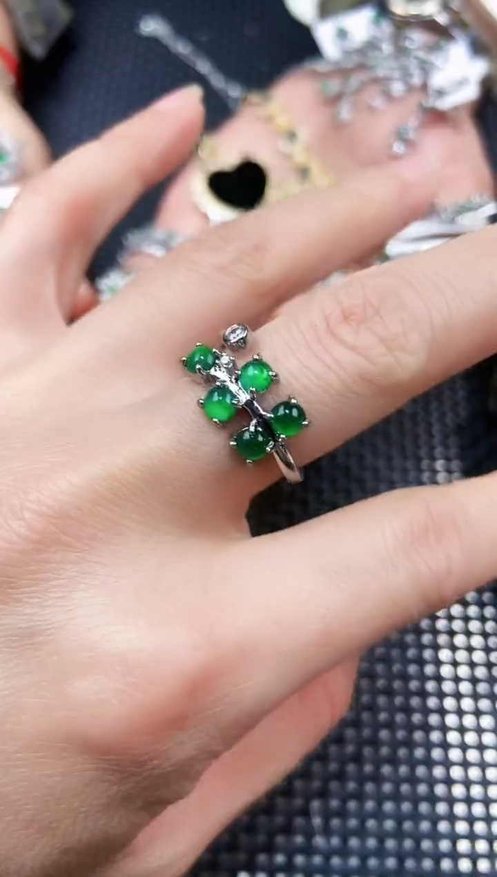 【闪购商品】翡翠戒指未镶嵌11111111