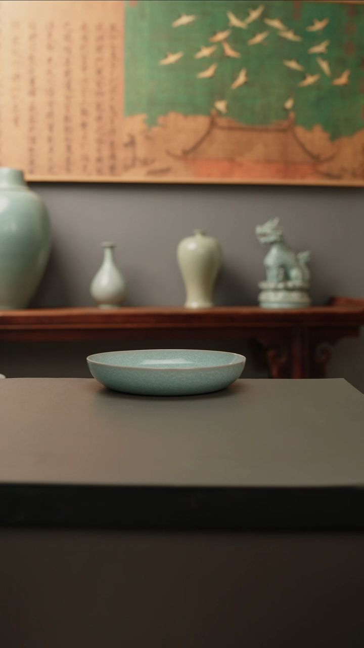 【闪购商品】杯仿古釉原矿  奉华碟