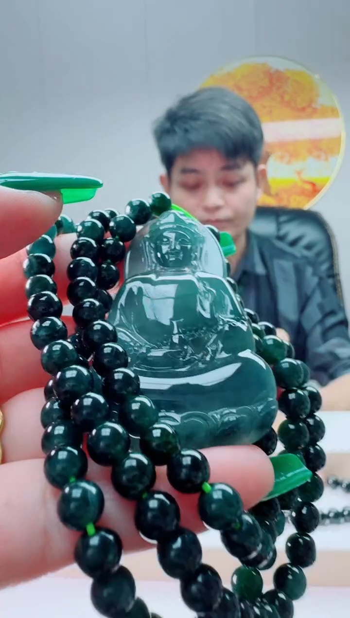 翡翠未镶嵌颈饰多样性随机发其一