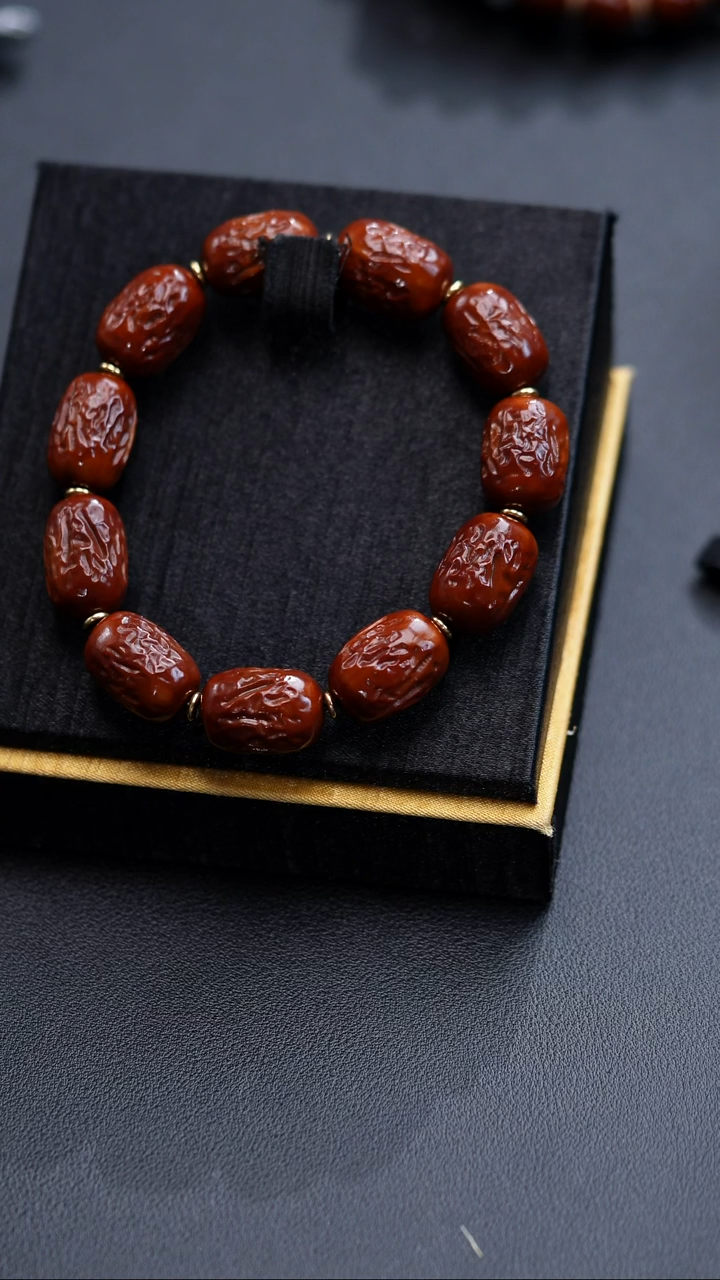 手串橄榄核仿生枣13