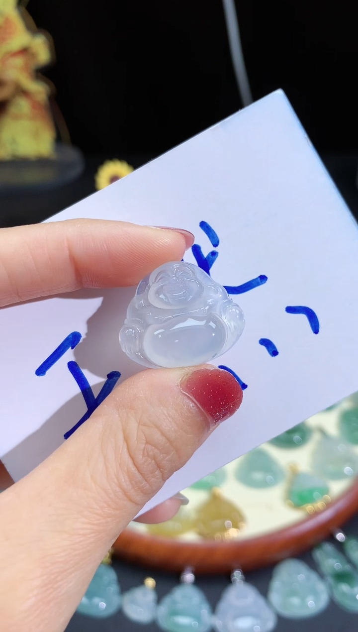 【闪购商品】翡翠颈饰未镶嵌佛公