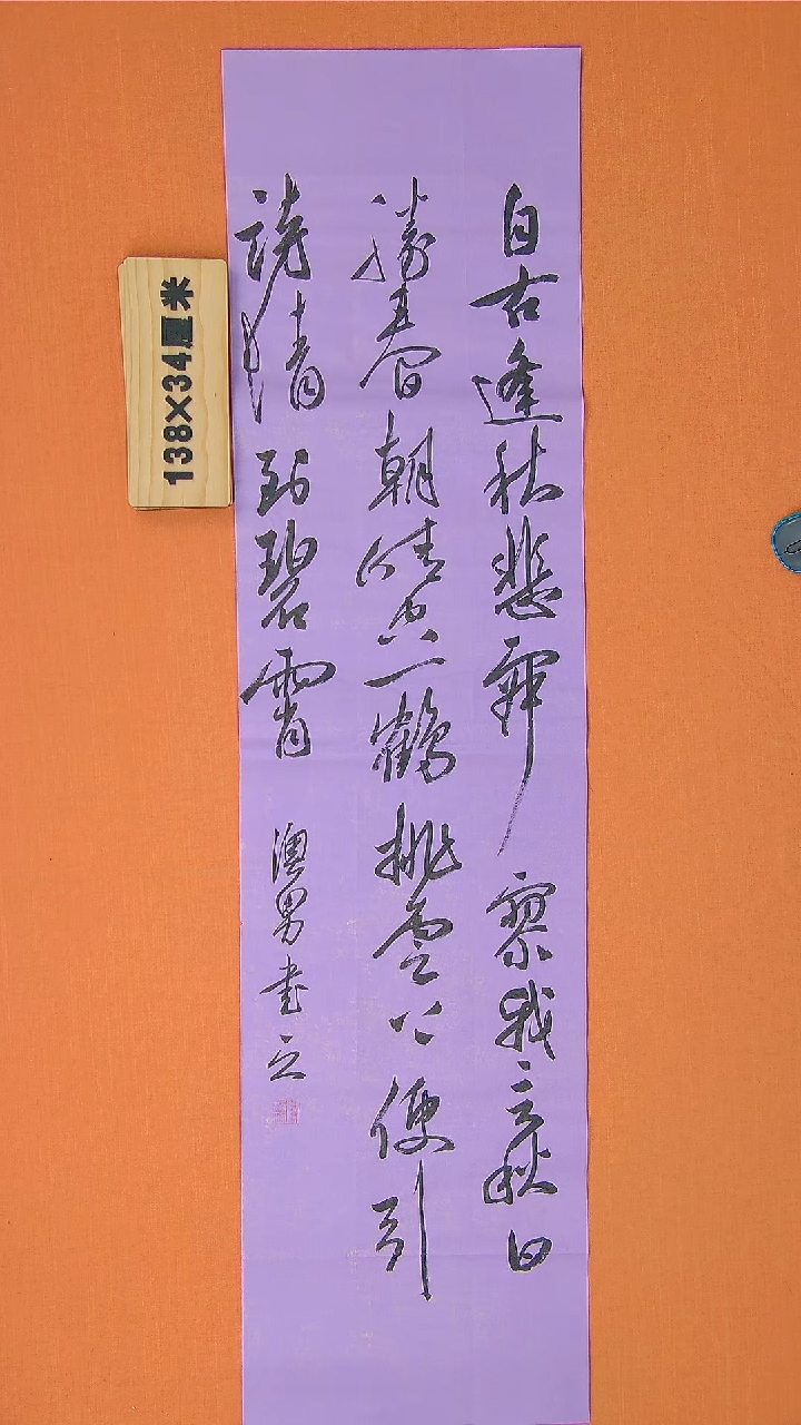 【闪购商品】书法108谢老师书法作品