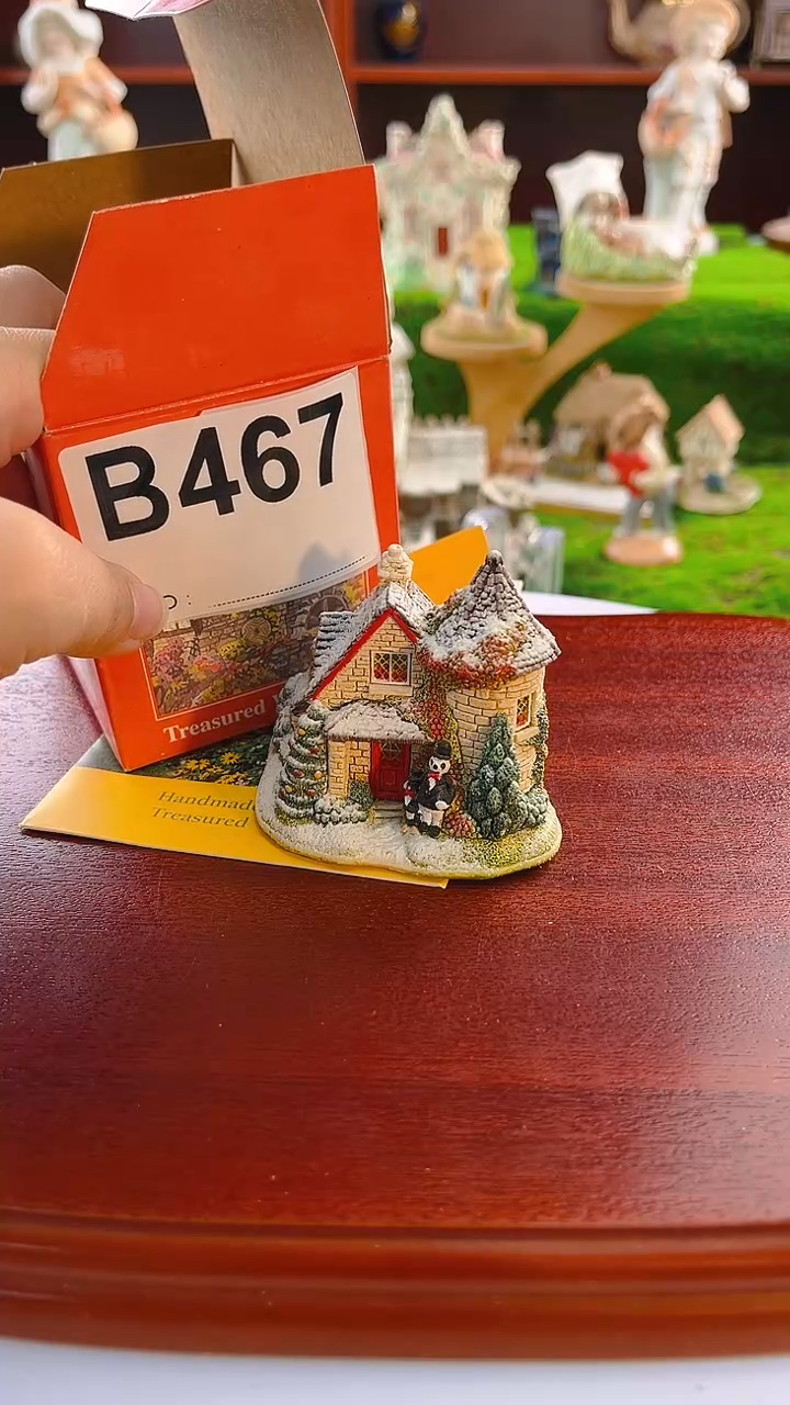 【闪购商品】紫砂茶宠Lilliput中古微缩建筑小房子467