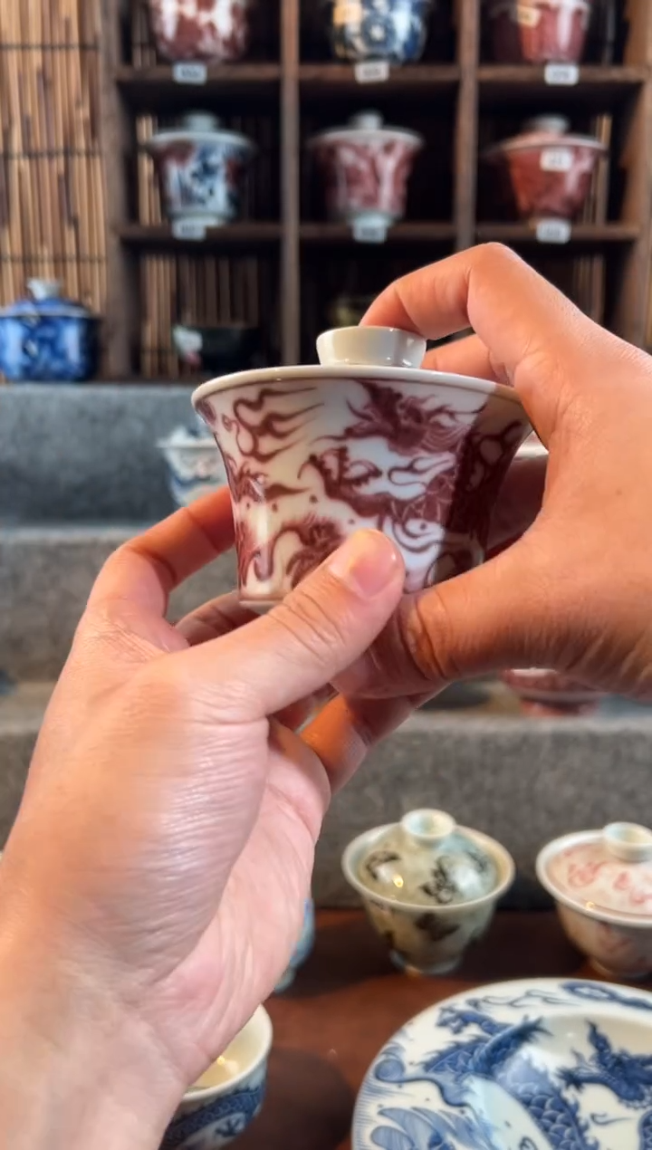 【闪购商品】359天禄言瓷手绘茶具