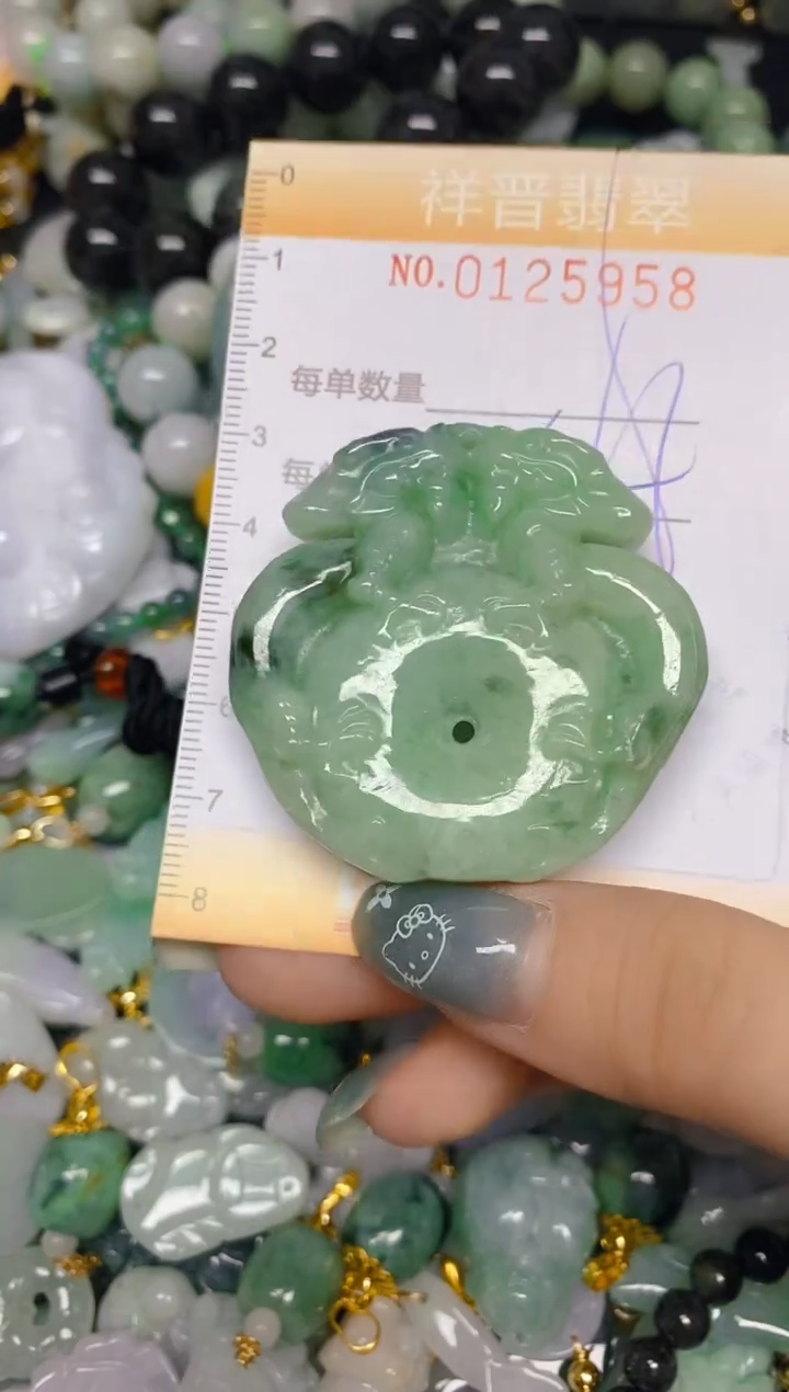 【闪购商品】翡翠颈饰未镶嵌闪购0125958