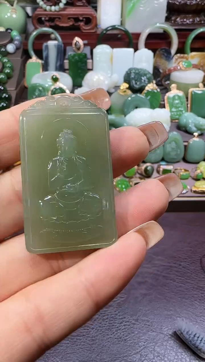 未镶嵌和田玉挂件【宏1230】53