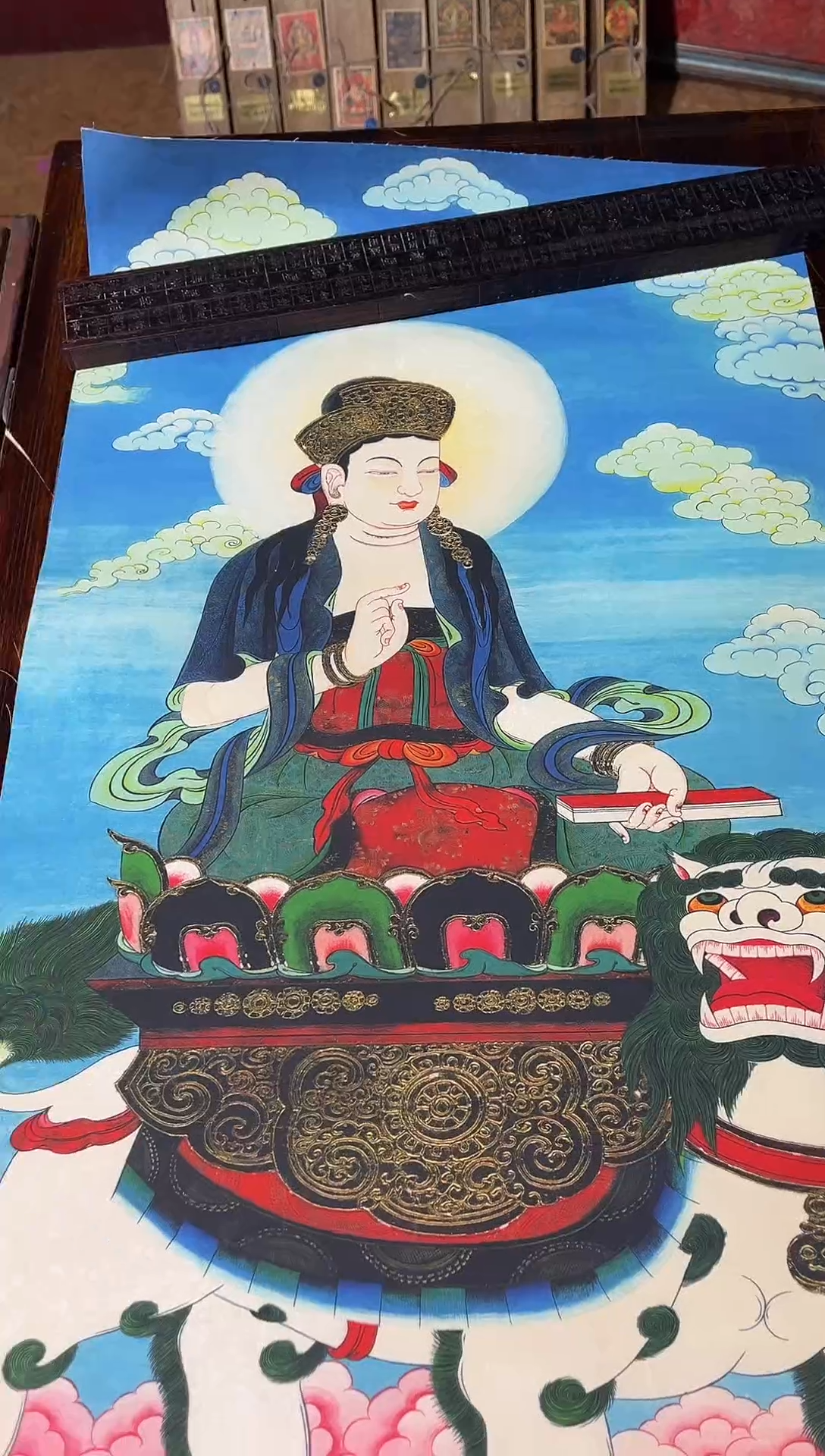 卷轴画东东唐卡tk16