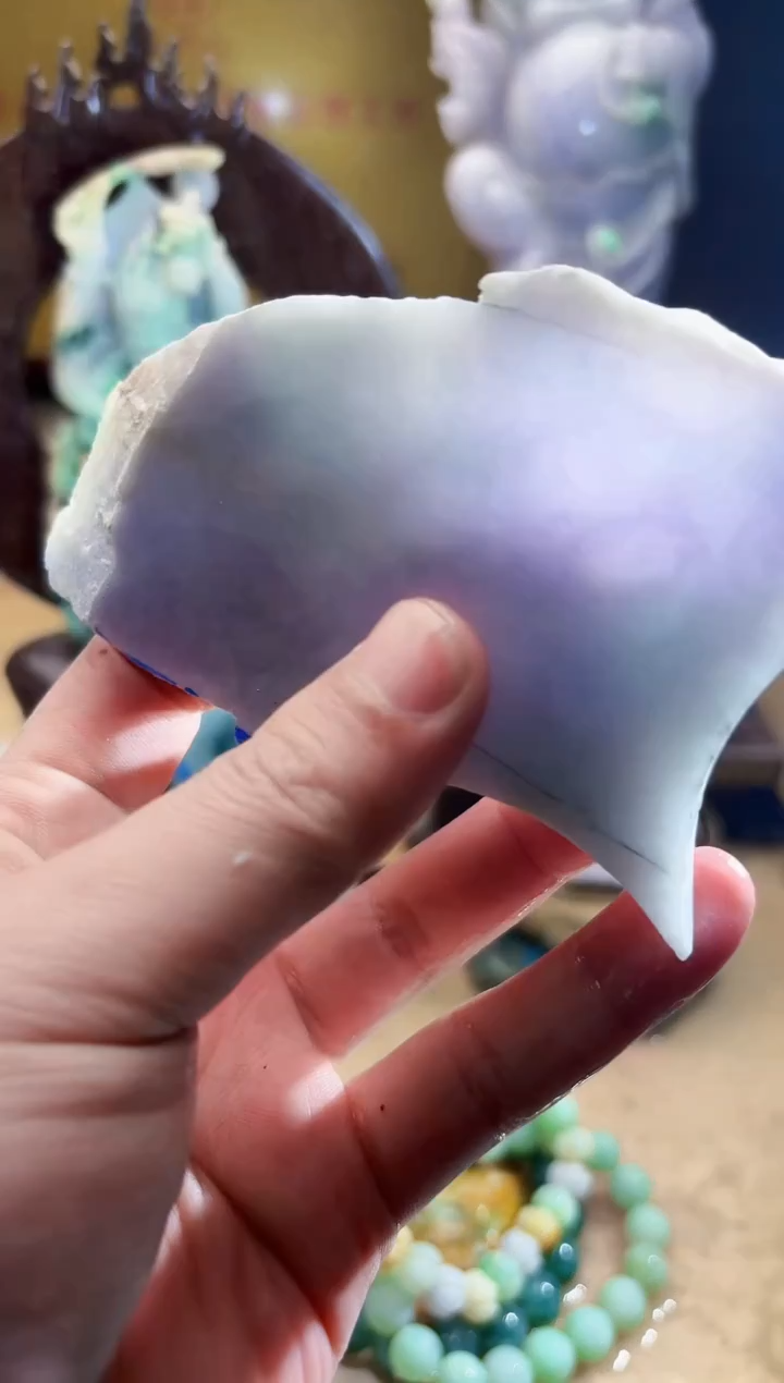 未镶嵌挂件翡翠A货张麦9642