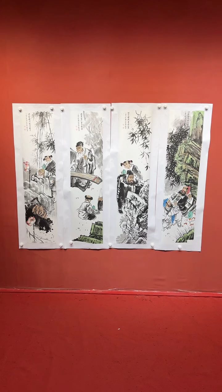 国画湖社画会/谢福堂-12-8-34