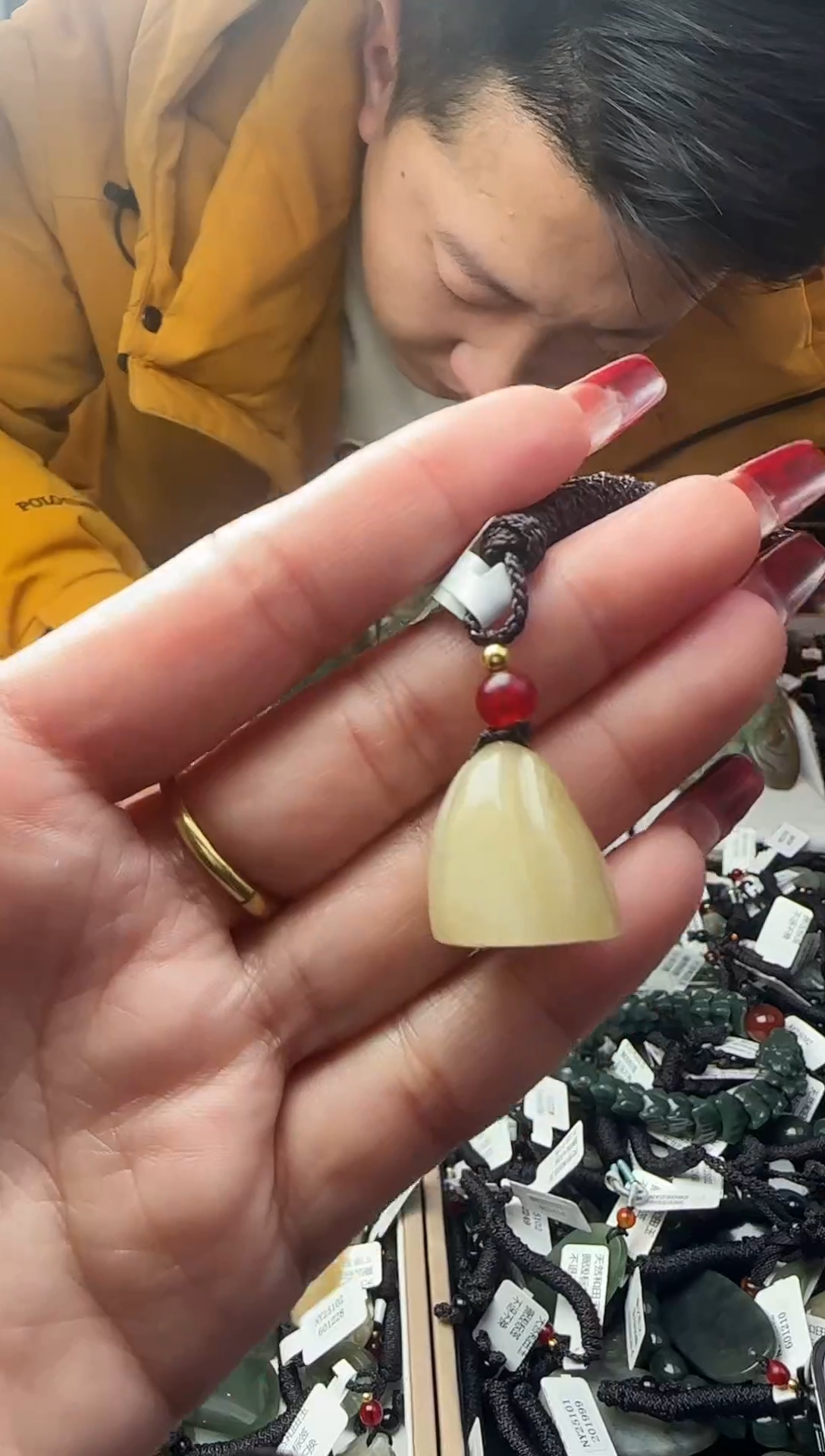 颈饰未镶嵌和田玉和田玉吊坠135