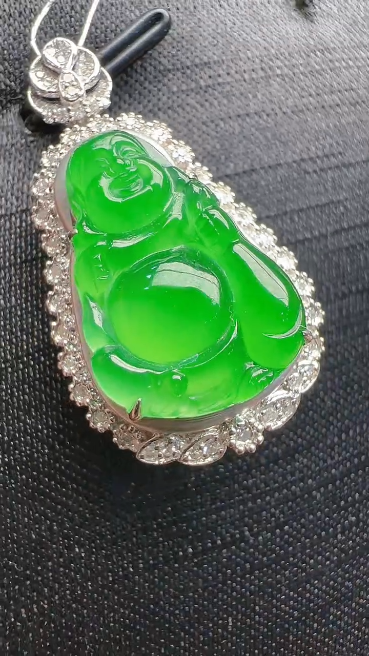 【闪购商品】翡翠吊坠(不含链)18K金镶嵌多样性团购发一件